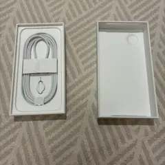 iPhone16e 付属充電ケーブル　空箱