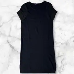 美品✨　ポリーヌブロー　ワンピース　夏　ニット　異素材　切り替え　メッシュ素材