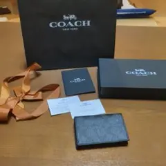 COACH レザー カードケース