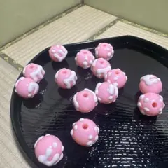 Mビーズ 山田ビーズ 10個 ＋α ピンク