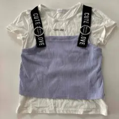 CUTE LOVE ノースリーブタンクトップ