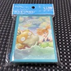 カスミ&コダック　スリーブ デッキシールド 熱風のアリーナ　ポケカ　注意あり