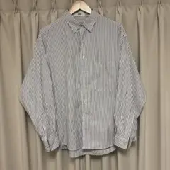 sinss Loose fit stripe shirt チャコール サイズs