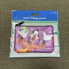 ディズニー　ディズニーランド　グーフィー　ポーチ