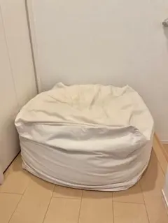 【現地引取のみ】無印 体にフィットするソファ 本体＋カバー（生成）