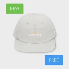 UNION HALO CAP ユニオン キャップ 帽子 グレー 新品未使用