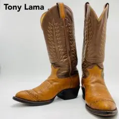 Tony Lama ウェスタンブーツ 5 1/2 茶 バイカラー レディース