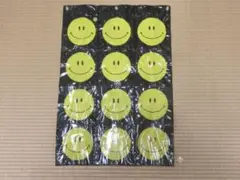当時物　スマイリーフェイス(ニコニコマーク)　ビニール製壁掛け状差し　掛け用金具