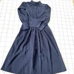 【ネイビー/Mサイズ】ワンピース