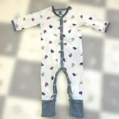 Petit B ateau ゴリラ柄ロンパース 6m