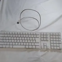 Apple Keyboard 有線 日本語 ホワイトキーボード
