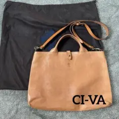 CI-VA　チーバ　ショルダーバッグ　ハンドバッグ　大容量　A4 PC収納可