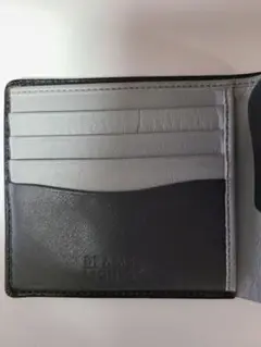 BEAMS LIGHTS 2つ折り財布 ボーダー 赤 黒 青 グレー