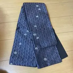 【値下しました】帯　手書き猫のイラスト入り