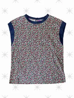 LIBERTY イチゴ柄　フレンチスリーブ