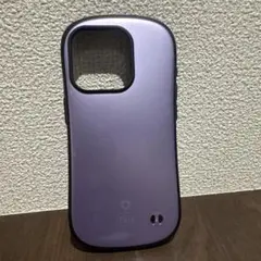 【iphone15pro】iFace パープルソフトケース