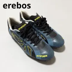 【美品】　erebos メタルギア GK用スパイク 28.0cm 黒青　エレボス