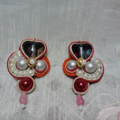 ソウタシエ　ハンドメイドピアス