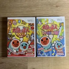 「太鼓の達人Wii」 「太鼓の達人Wii ドドーンと2代目! 」２枚セット