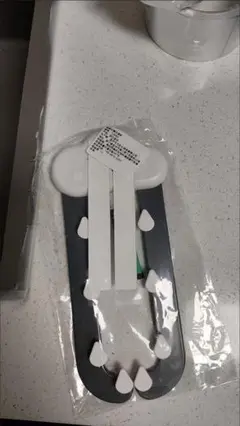 ドアストッパー グレーとホワイト
