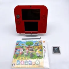 Nintendo 2DS レッド 本体 ソフトセット