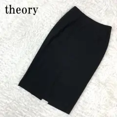 theory セオリー タイトスカート ウール ブラック 0 B8644