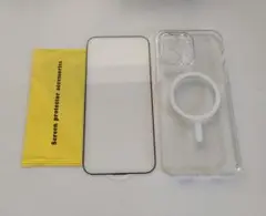 iPhone 15 Pro Max ケース クリアカバー 液晶保護フィルム