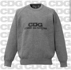 CDG ニットセーター コムデギャルソン cdgshirt-forever-knit-gry-