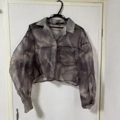 emoda エアリーショートシャツ