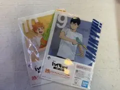 ハイキュー　一番くじ G賞　クリアアイテムアソート　日向影山セット