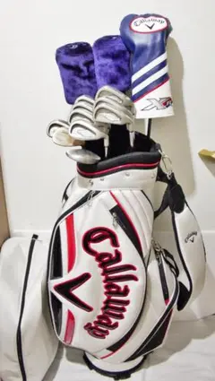 Callaway ゴルフセット 豪華キャロウェイ 高性能ドライバー他 フルセット