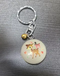 鹿のキーホルダー