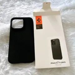 iPhone13Pro ケース マット感 衝撃吸収 薄型 マット・ブラック