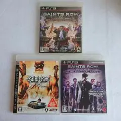 3本セット◆セインツロウ◆PS3◆CERO:Z◆動作確認済み
