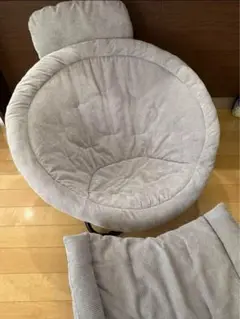 2way フォールディングチェア＋同色のオットマンセット