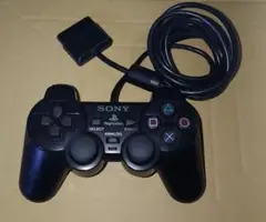 PS2 プレステ2 SONY コントローラー 純正 クリアブラック ①