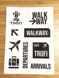 Trofi Walkway 購入特典ステッカーシート