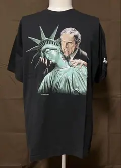 ブッシュ大統領 Hanes2枚タグ 自由の女神 2005 ALEX ROSS