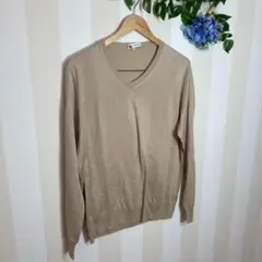 COLOMBO コロンボ Vネックセーター 52 100%シルク