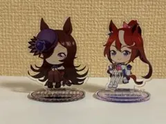 トウカイテイオー ライスシャワー アクリルスタンド2個 ウマ娘プリティーダービー