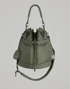 L PORTER × HYKE 2WAY TOOL BAG OLIVE ハイク