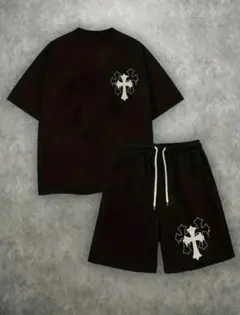 ✞最安値　新品未使用　セットアップ　上下セット　やりら　ブラック✞✞