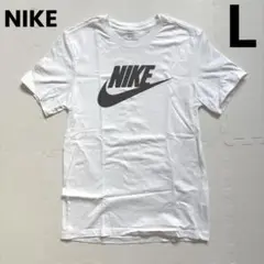 NIKE ナイキ ロゴT 半袖 Tシャツ 白 メンズ L