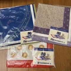 ブルボン　ドキドキくじ　ハンカチ3種