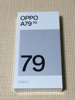 【新品未開封】OPPO オッポ A79 5G 128GB ミステリーブラック