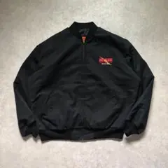 90'sヴィンテージRED KAPキルティングライナー ボンバージャケットワーク