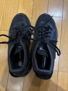 adidas ブラック スニーカー 24.5cm
