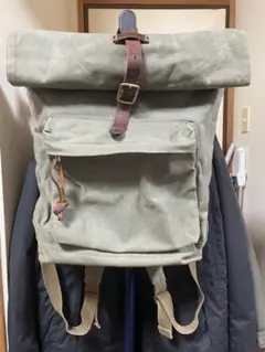 【中古】SLOW スロウ正規品　ROLL TOP RUCKSA　本革リュック