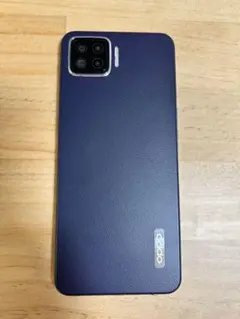 【美品】Oppo A73スマートフォン 本体 ダークブルー　SIMフリー
