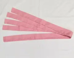 サンワ テトロン色ハチマキ 4本セット S-29 ピンク 120×4.5cm